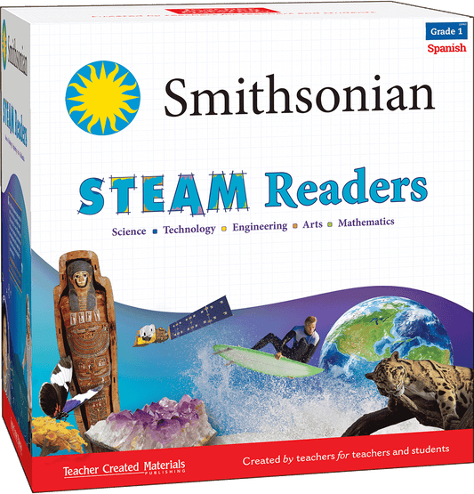 Smithsonian STEAM Readers: Grade 1  (Spanish)