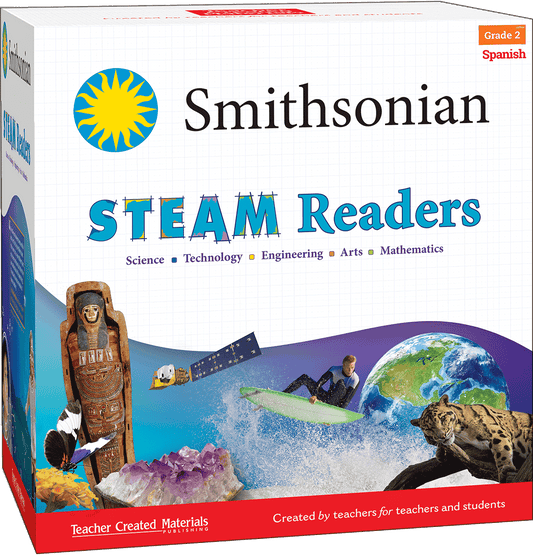 Smithsonian STEAM Readers: Grade 2  (Spanish)