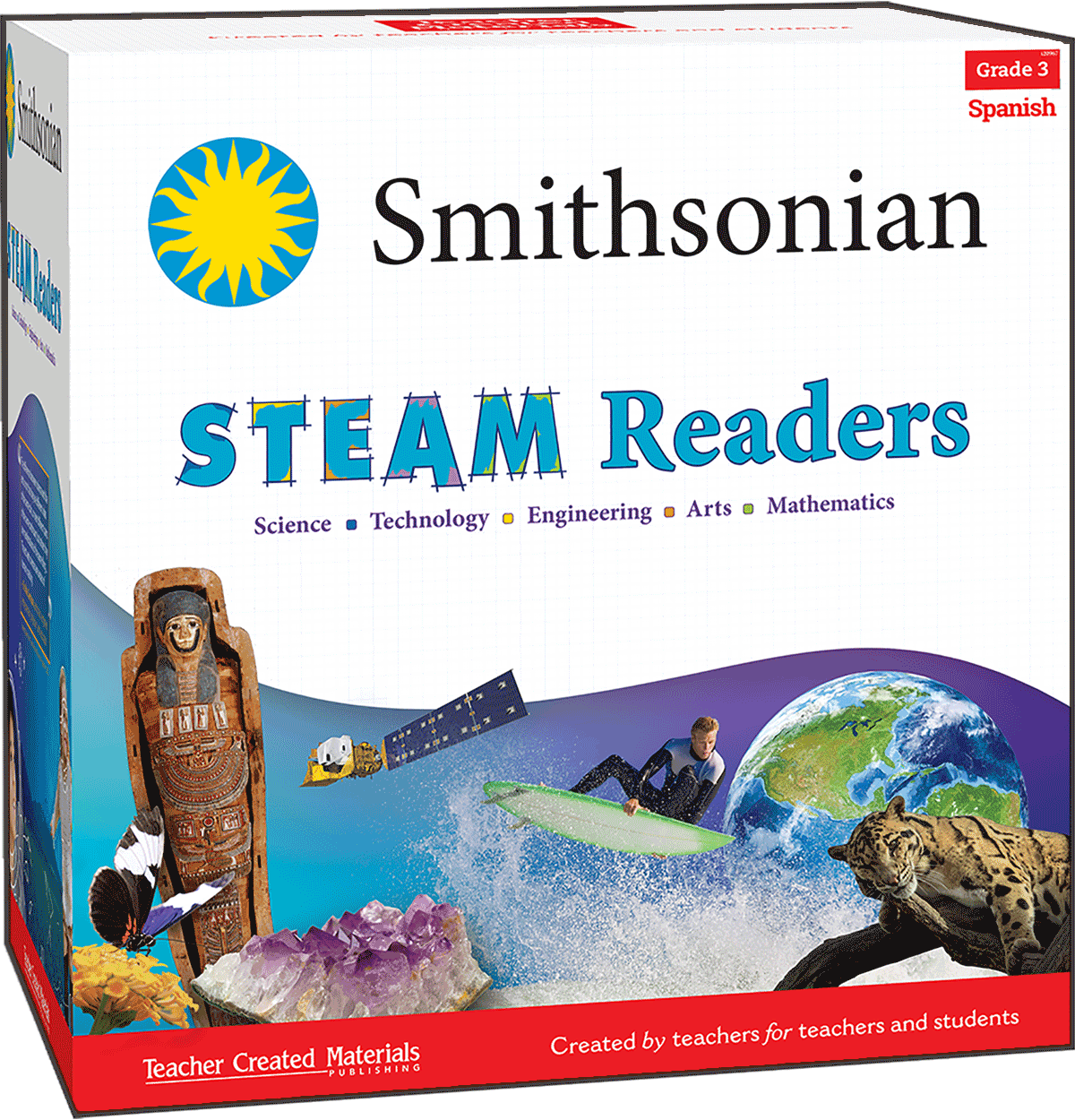 Smithsonian STEAM Readers: Grade 3  (Spanish)