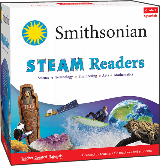 Smithsonian STEAM Readers: Grade 3  (Spanish)