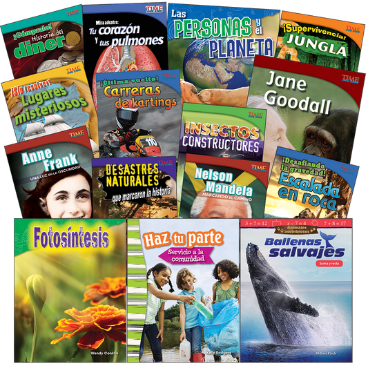 Teacher Created Materials Bookroom Grade-Level Collection Grade 4 (Spanish)