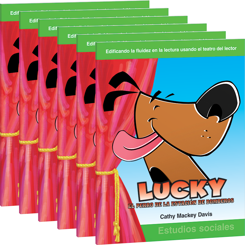 Lucky el perro de la estación de bomberos 6-Pack