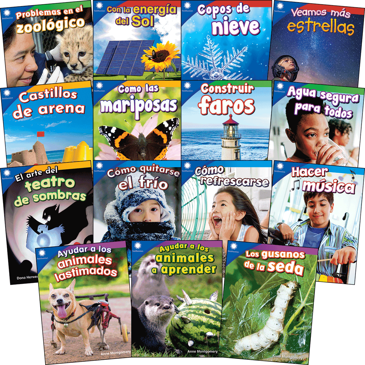 STEAM Readers Grade 1 6-Pack Spanish Collection (15 Titles, 90 Readers)