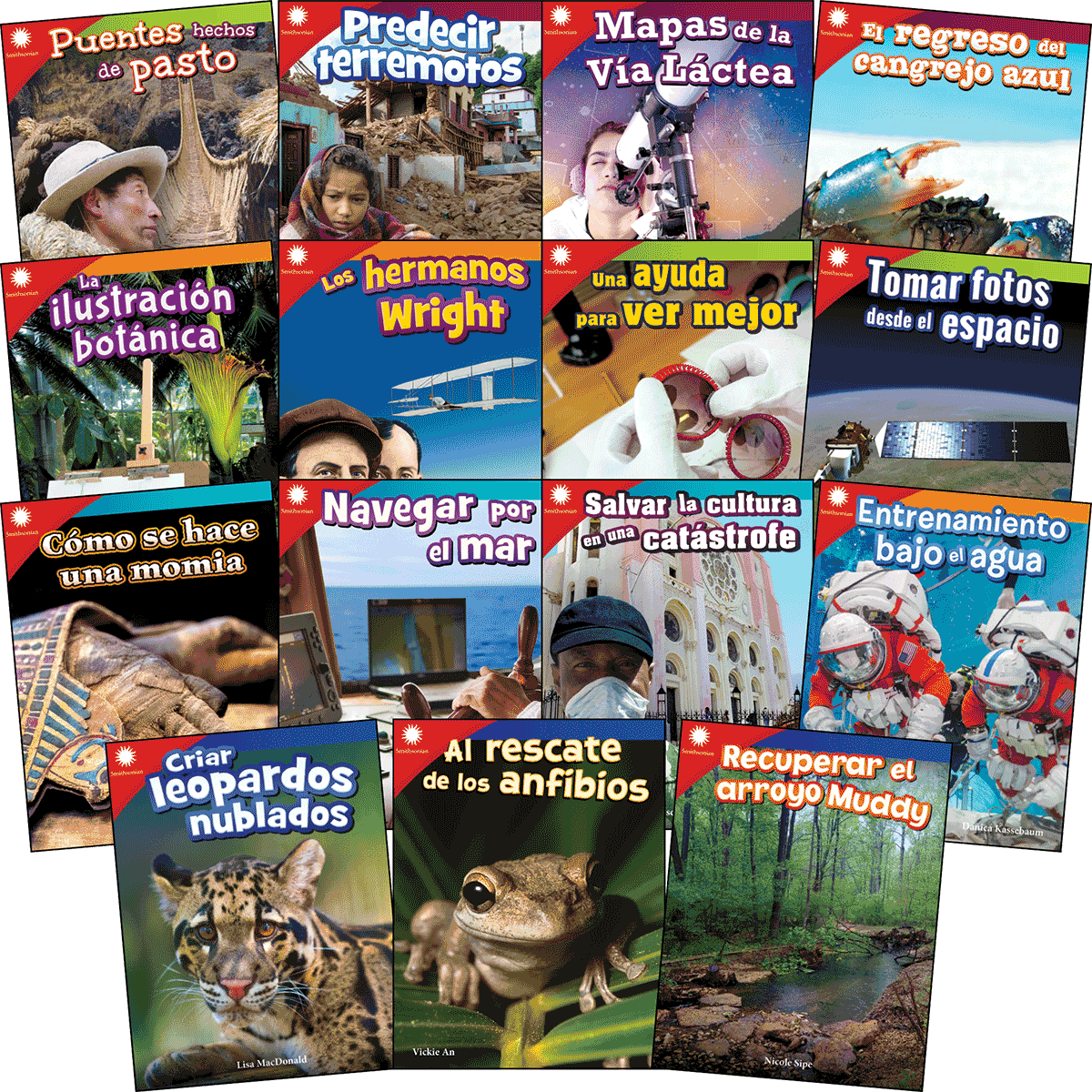 STEAM Readers Grade 3 6-Pack Spanish Collection (15 Titles, 90 Readers)