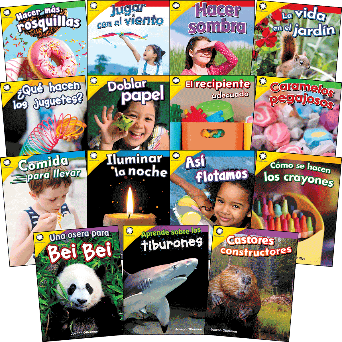STEAM Readers Grade K 6-Pack Spanish Collection (15 Titles, 90 Readers)