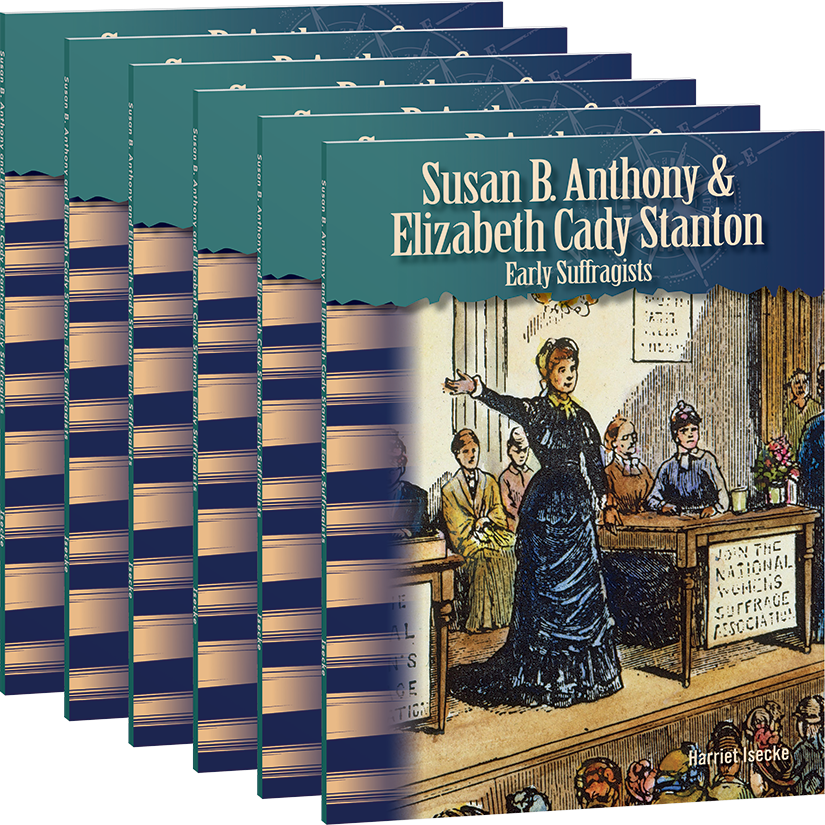 Susan B. Anthony and Elizabeth Cady Stanton 6-Pack