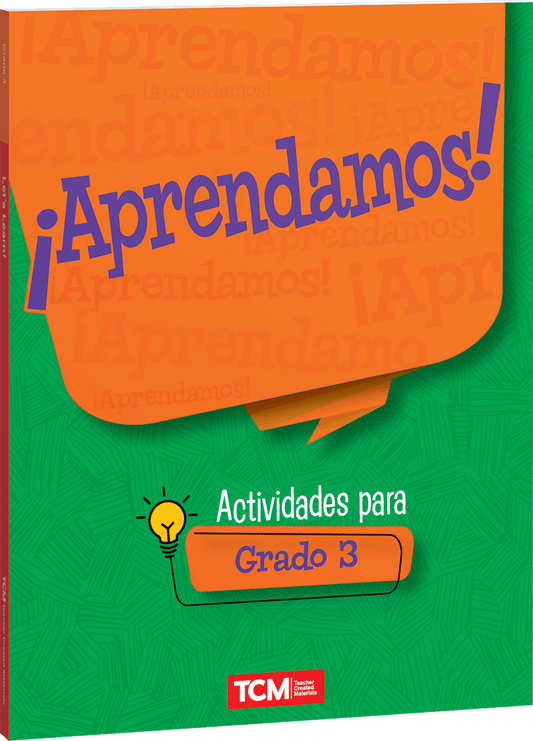 ¡Aprendamos! Actividades para Grado 3