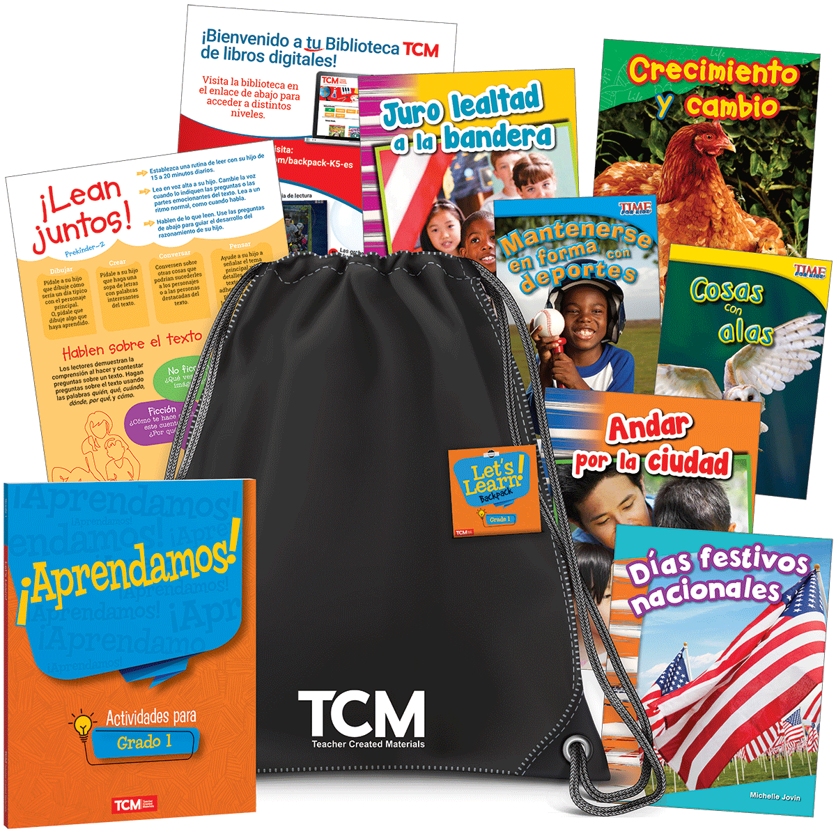 ¡Aprendamos! Mochila: Grado 1