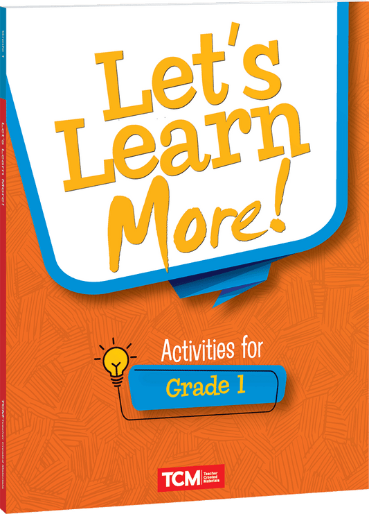 Let's Learn More! Activities for Grade 1