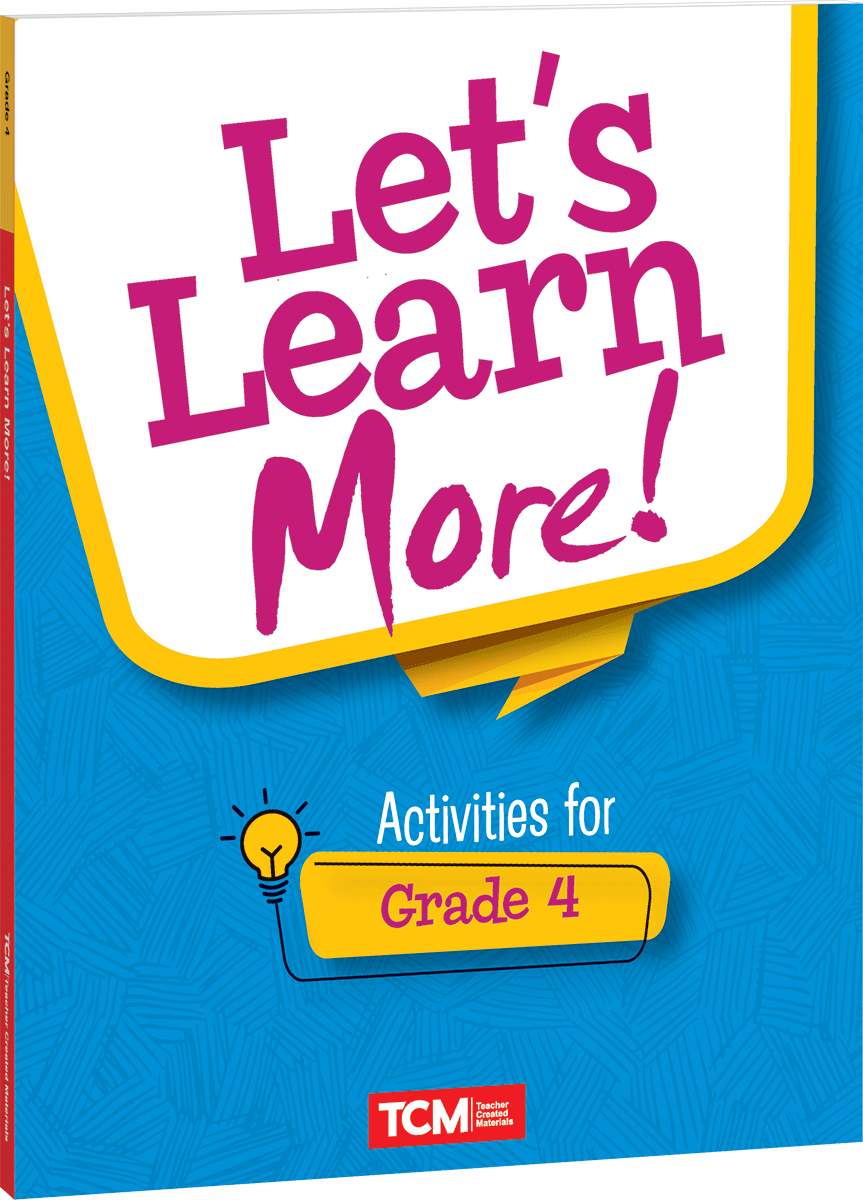 Let's Learn More! Activities for Grade 4