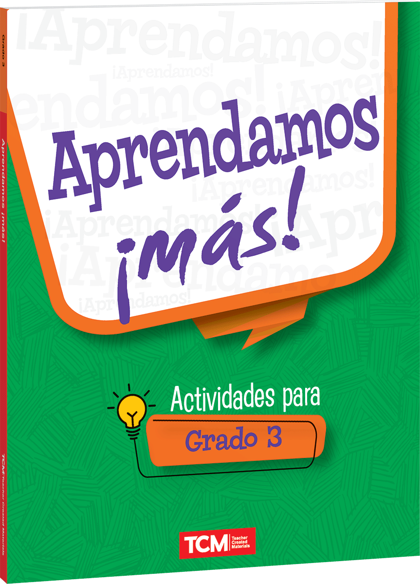 Aprendamos ¡más! Actividades para Grado 3