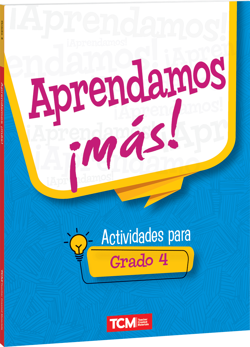 Aprendamos ¡más! Actividades para Grado 4