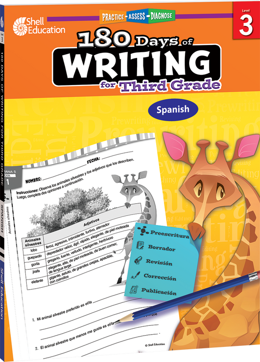 180 Days®: Reading for Third Grade (Spanish) ebook