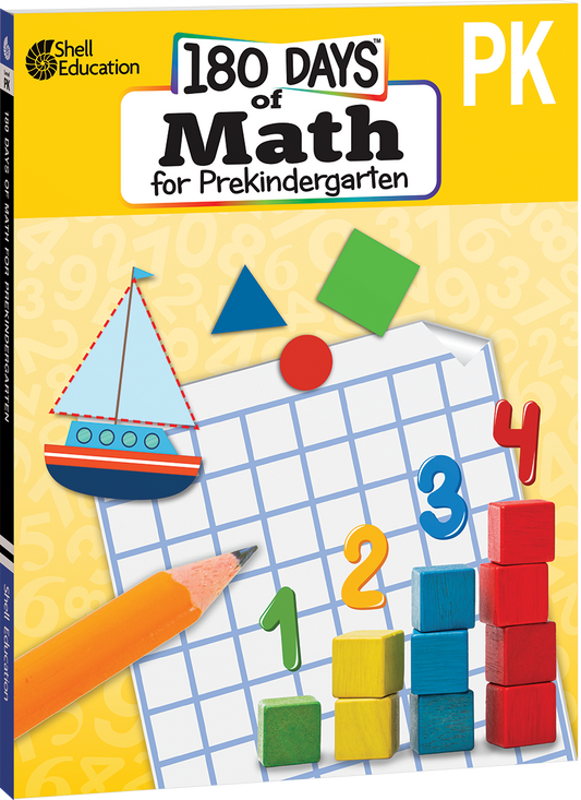 180 Days™: Math for Prekindergarten