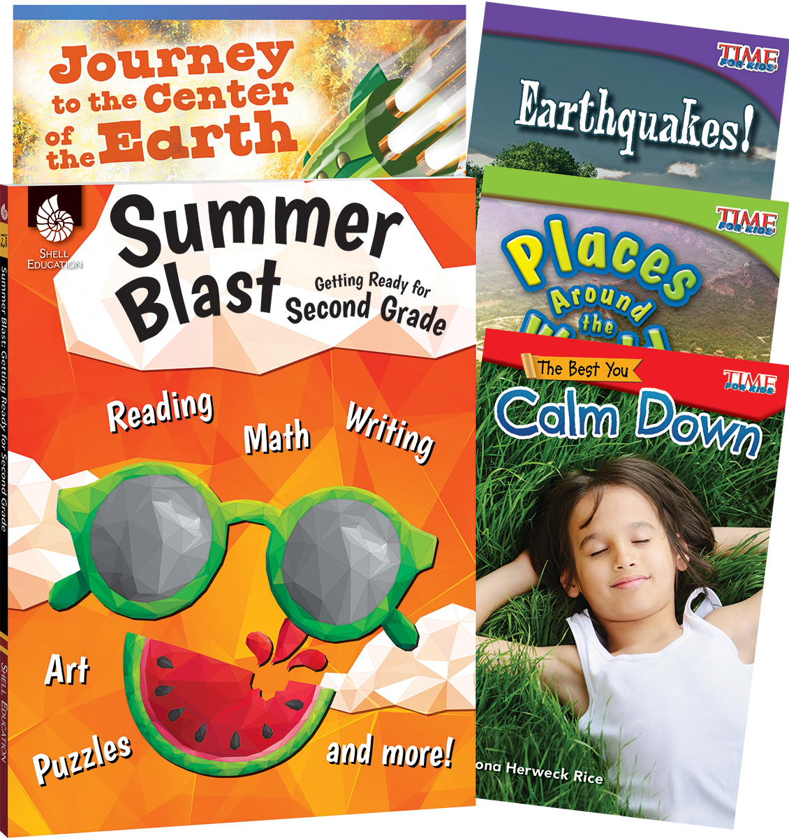 Learn-at-Home: Summer Reading Bundle Grade 2: 5-Book Set