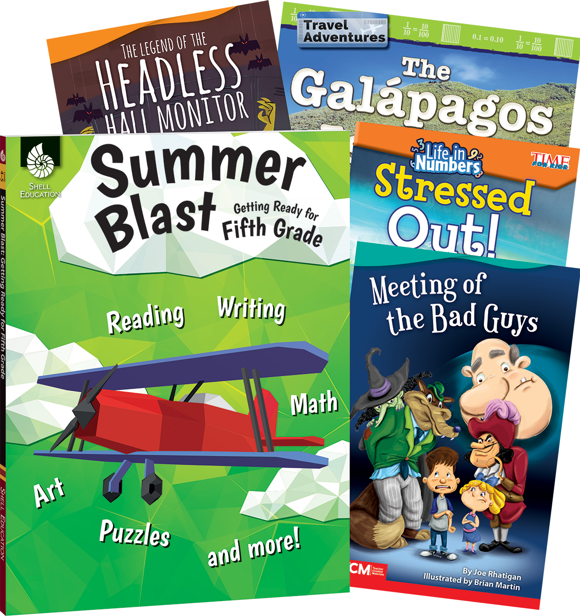 Learn-at-Home: Summer Reading Bundle Grade 5: 5-Book Set