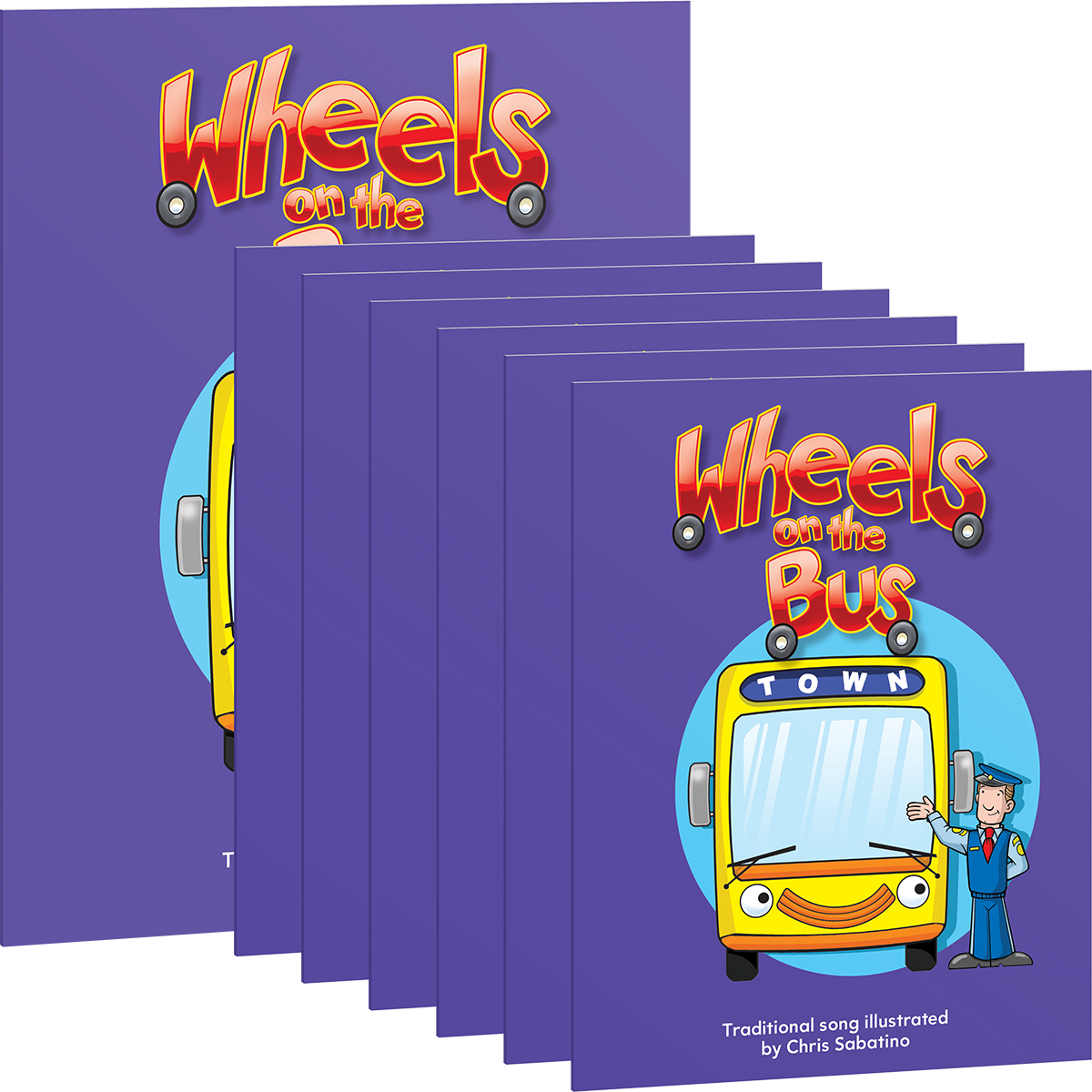 LLL: Transportation - Wheels on the Bus 6-Pack with Lap Book