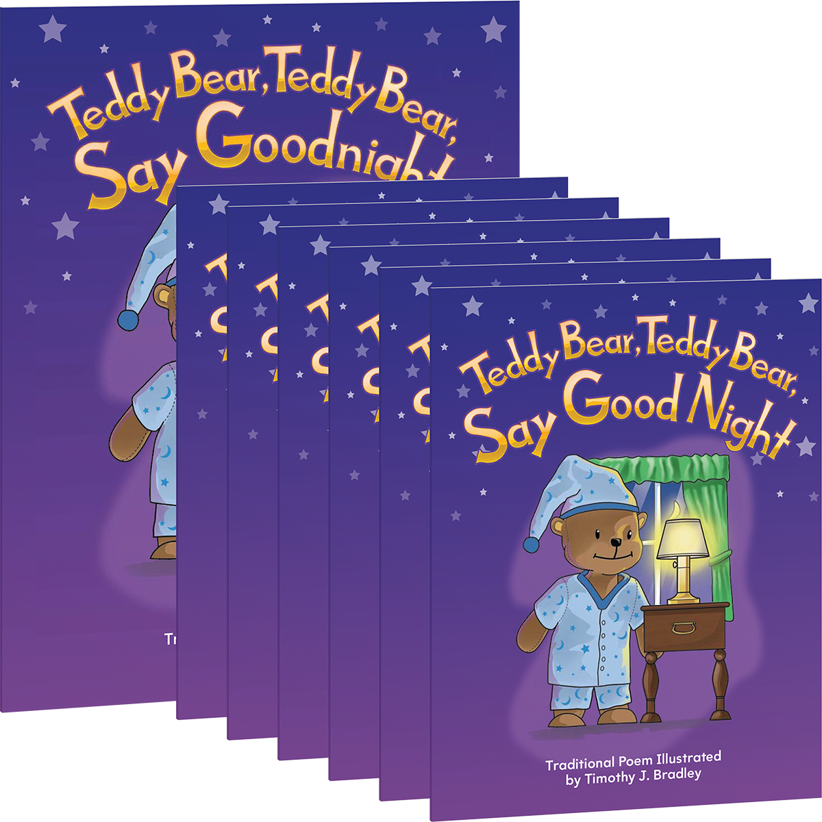 LLL: Teddy Bear, Teddy Bear, Say Good Night 6-Pack with Lap Book