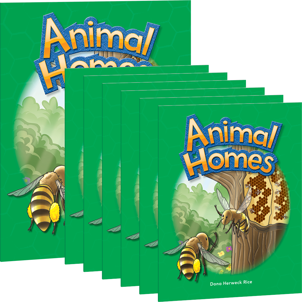 LLL: Animals - Animal Homes 6-Pack with Lap Book