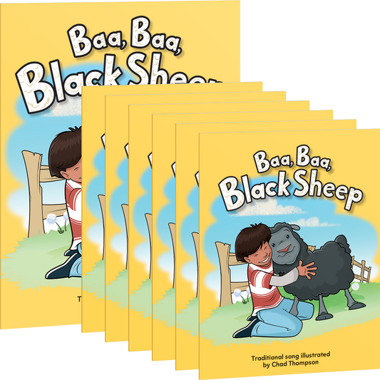 LLL: Animals - Baa, Baa, Black Sheep 6-Pack with Lap Book