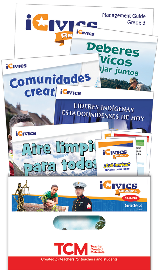 iCivics Readers: Grade 3 (Spanish)