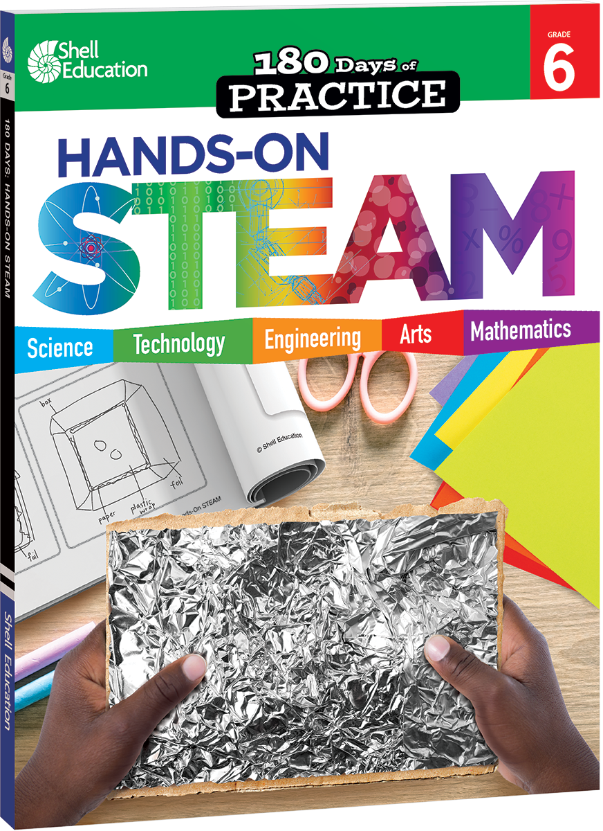 180 Days™: Hands-On STEAM for Grade 6