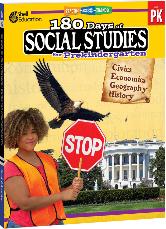 180 Days™: Social Studies for Prekindergarten