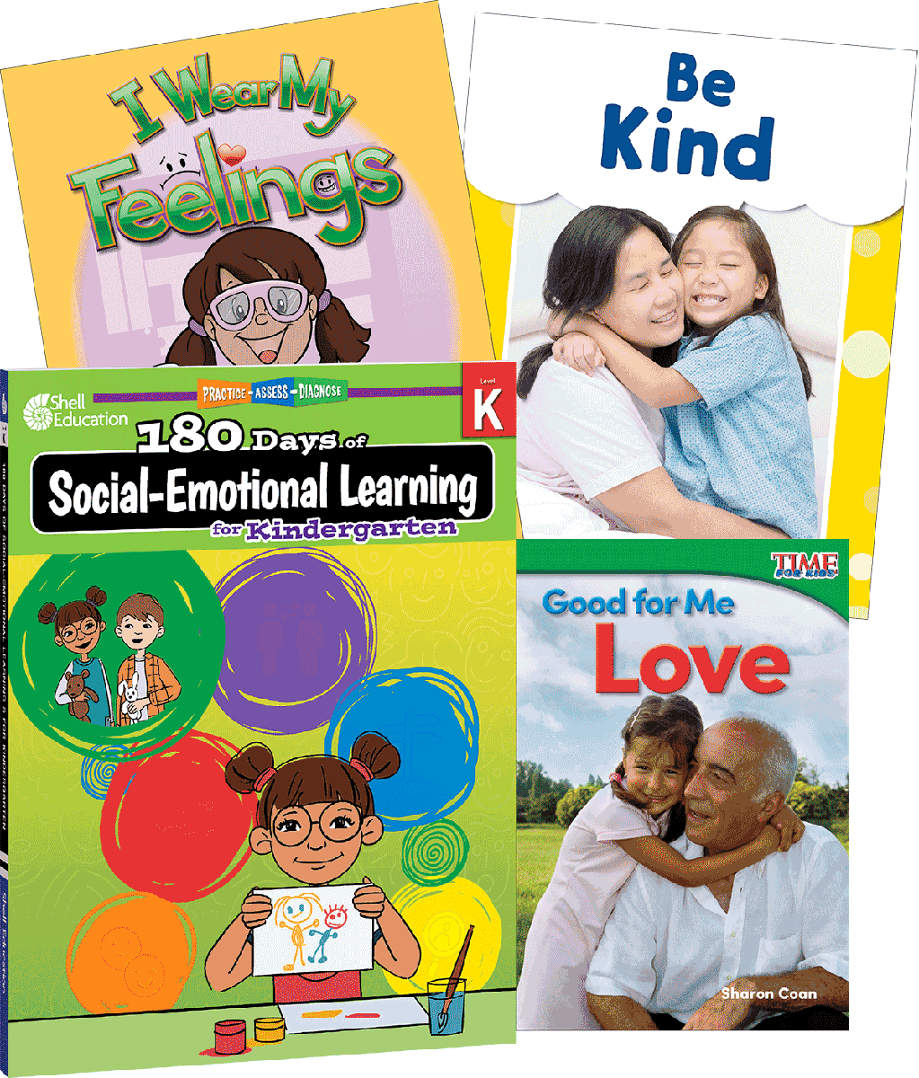 180 Days of Social-Emotional Learning for Kindergarten Reader Bundle