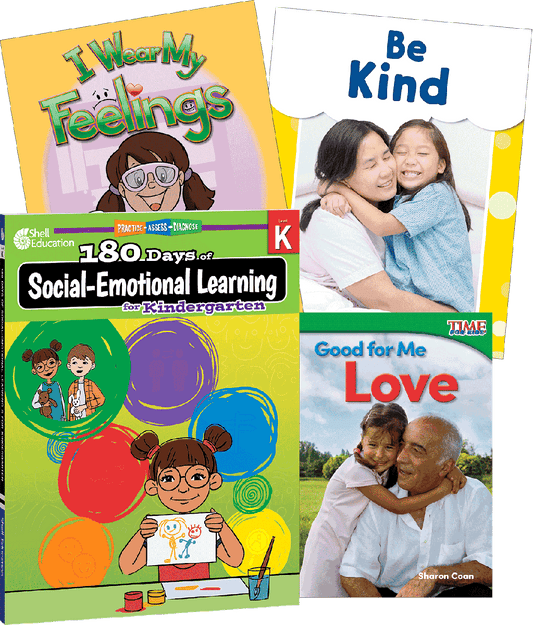 180 Days of Social-Emotional Learning for Kindergarten Reader Bundle