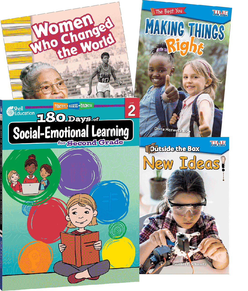 180 Days of Social-Emotional Learning for Second Grade Reader Bundle