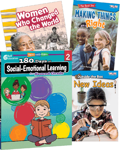 180 Days of Social-Emotional Learning for Second Grade Reader Bundle