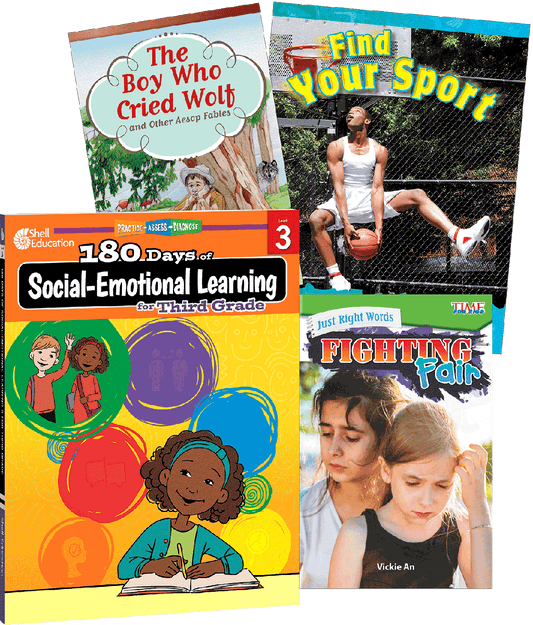 180 Days of Social-Emotional Learning for Third Grade Reader Bundle