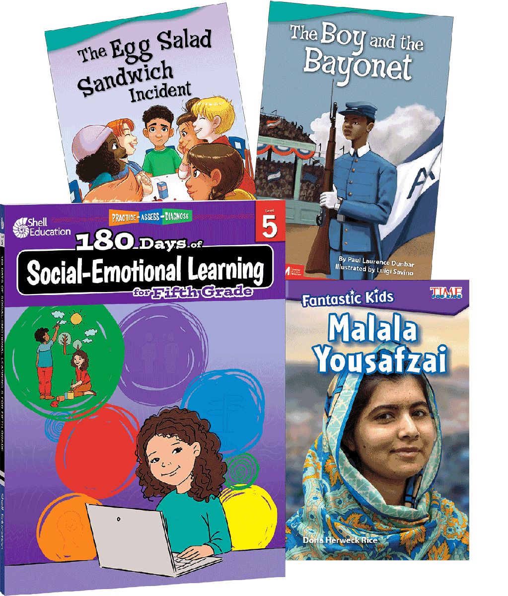 180 Days of Social-Emotional Learning for Fifth Grade Reader Bundle