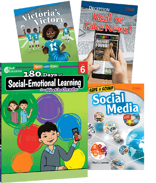 180 Days of Social-Emotional Learning for Sixth Grade Reader Bundle