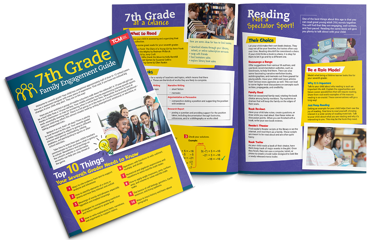 7th Grade Family Engagement Guide