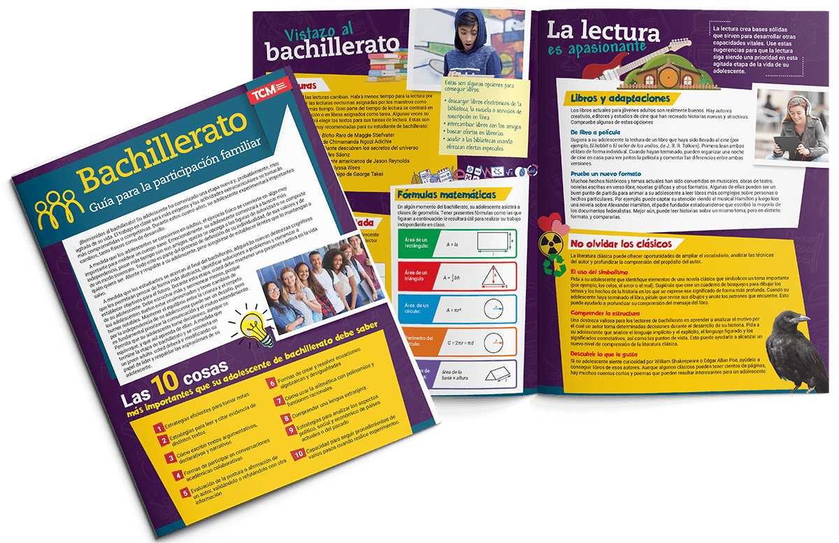 Bachillerato: guía para la participación familiar