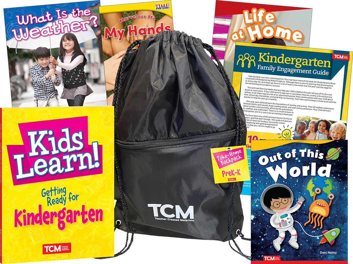 Take-Home Backpack: Pre-K–K