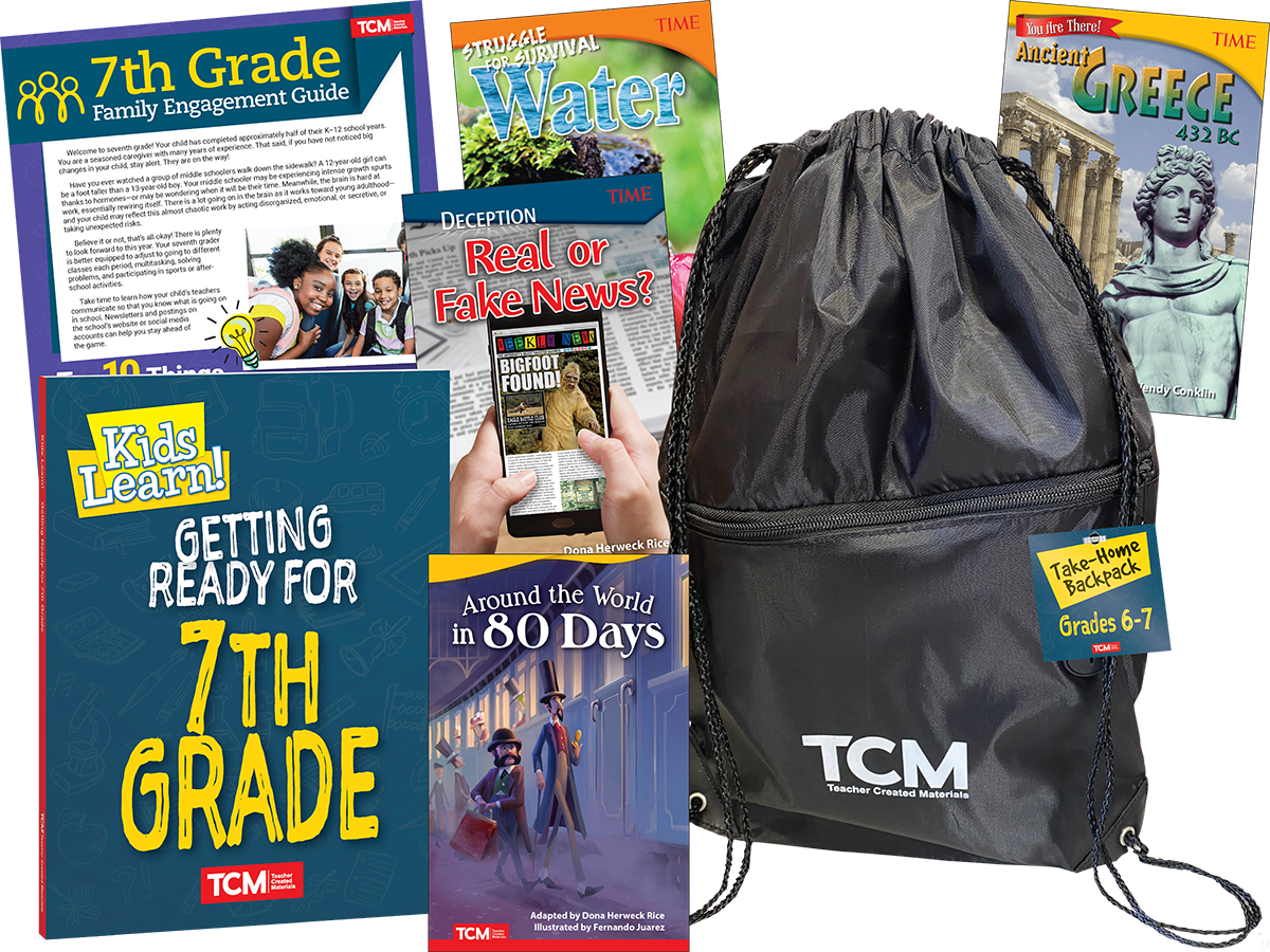 Take-Home Backpack: Grades 6–7