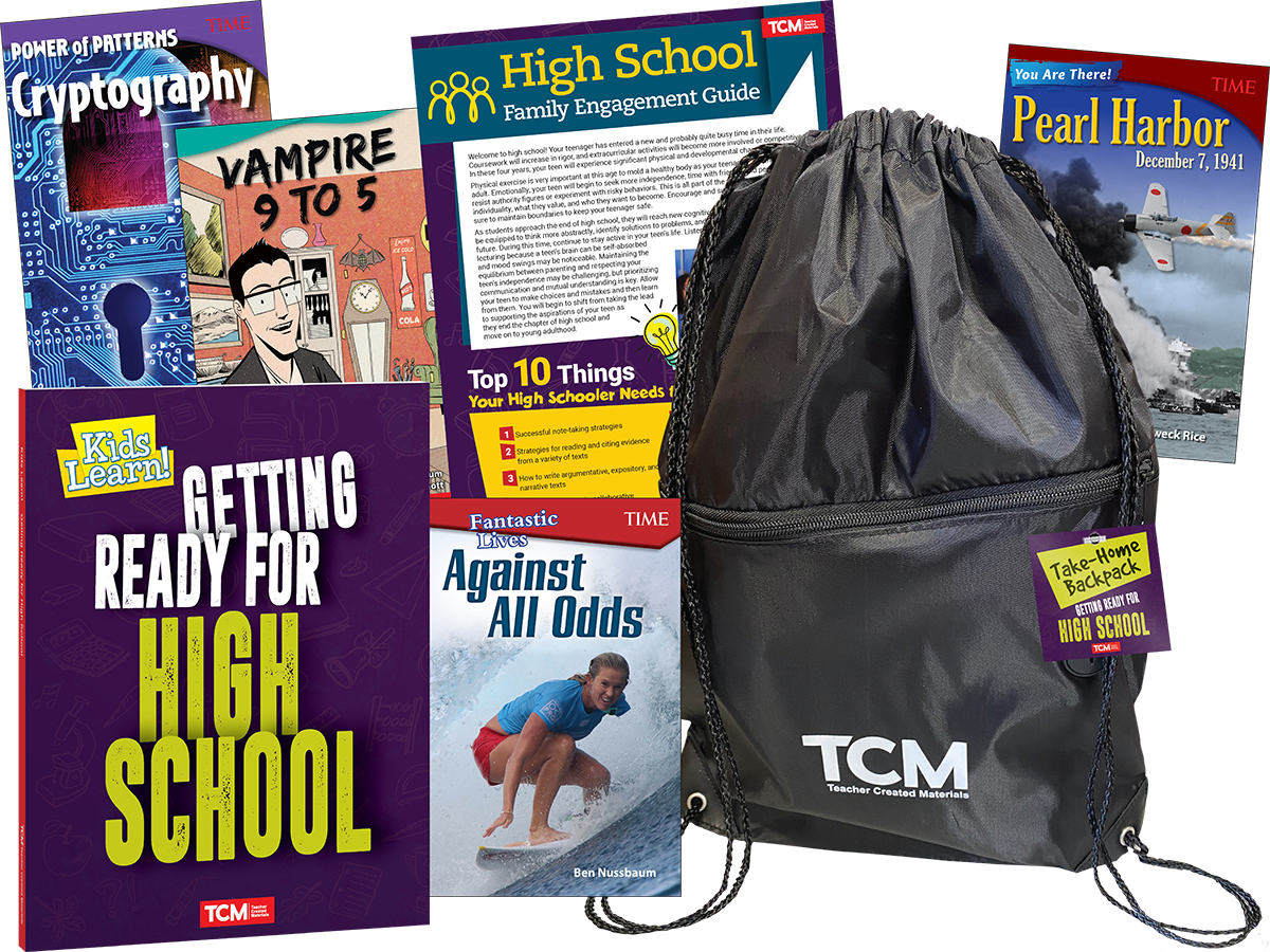 Take-Home Backpack: Getting Ready for High School