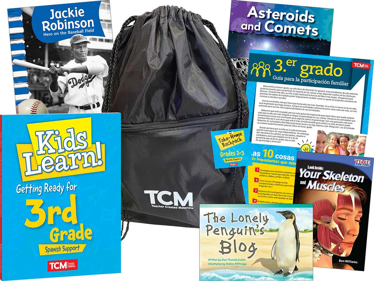 Take-Home Backpack: Grades 2–3 (Spanish Support)