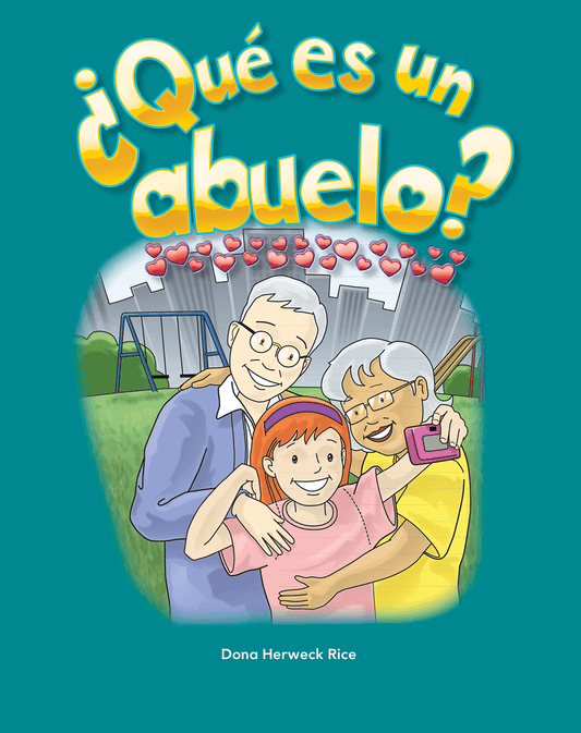 ¿Qué es un abuelo? (What Makes a Grandparent?) Lap Book (Spanish Version)