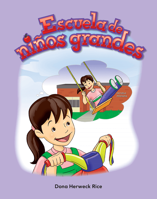 Escuela de niños grandes (Big Kid School) Lap Book (Spanish Version)