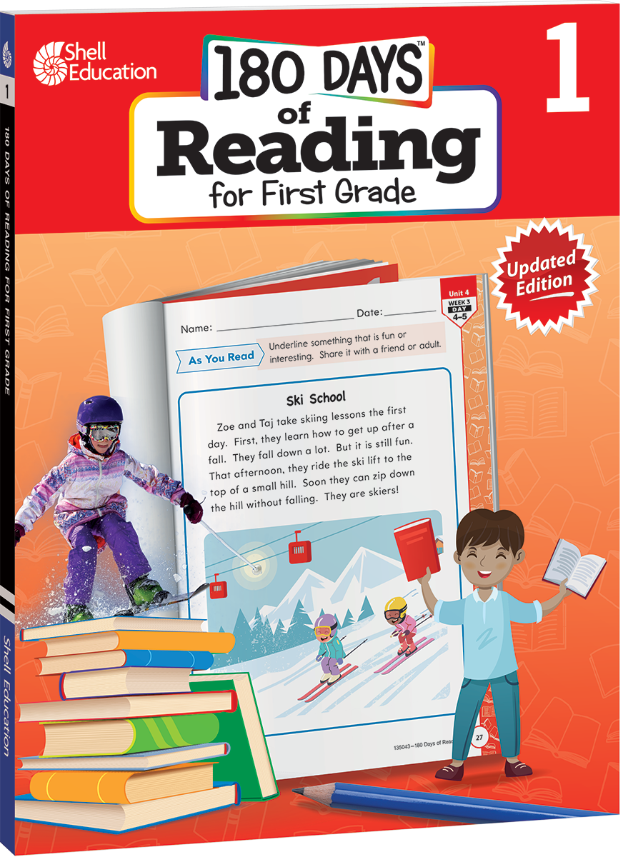 180 Days®: Reading for First Grade, 2nd Edition