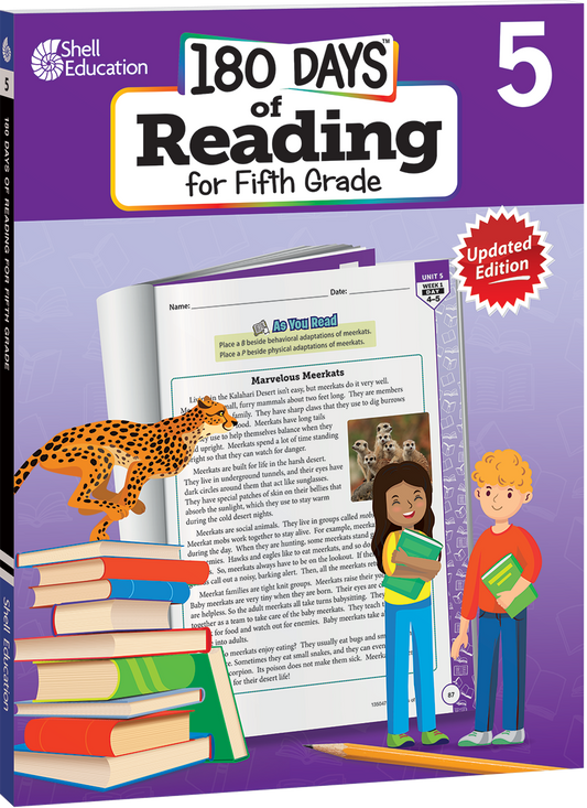 180 Days®: Reading for Fifth Grade, 2nd Edition ebook