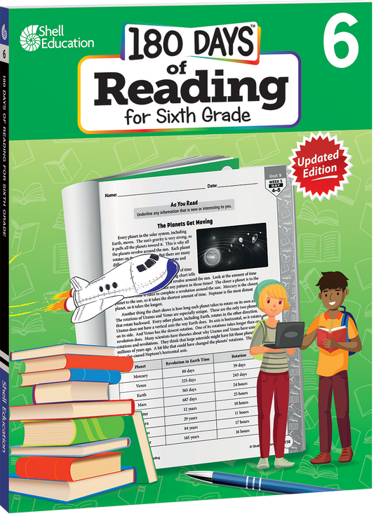 180 Days®: Reading for Sixth Grade, 2nd Edition ebook