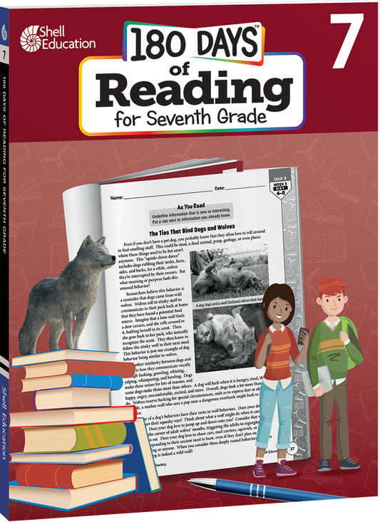 180 Days®: Reading for Seventh Grade ebook