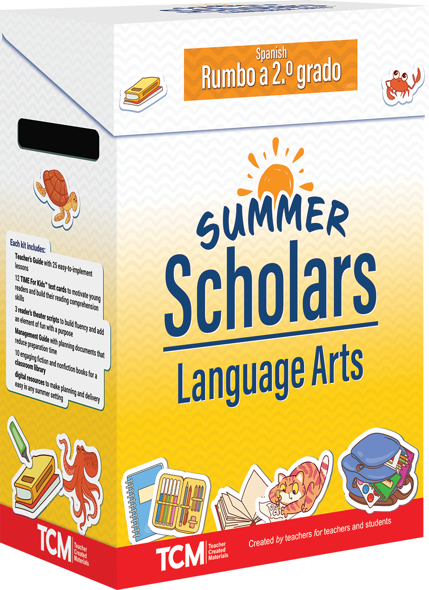 Summer Scholars: Language Arts: Rising 2nd Grade (Spanish)