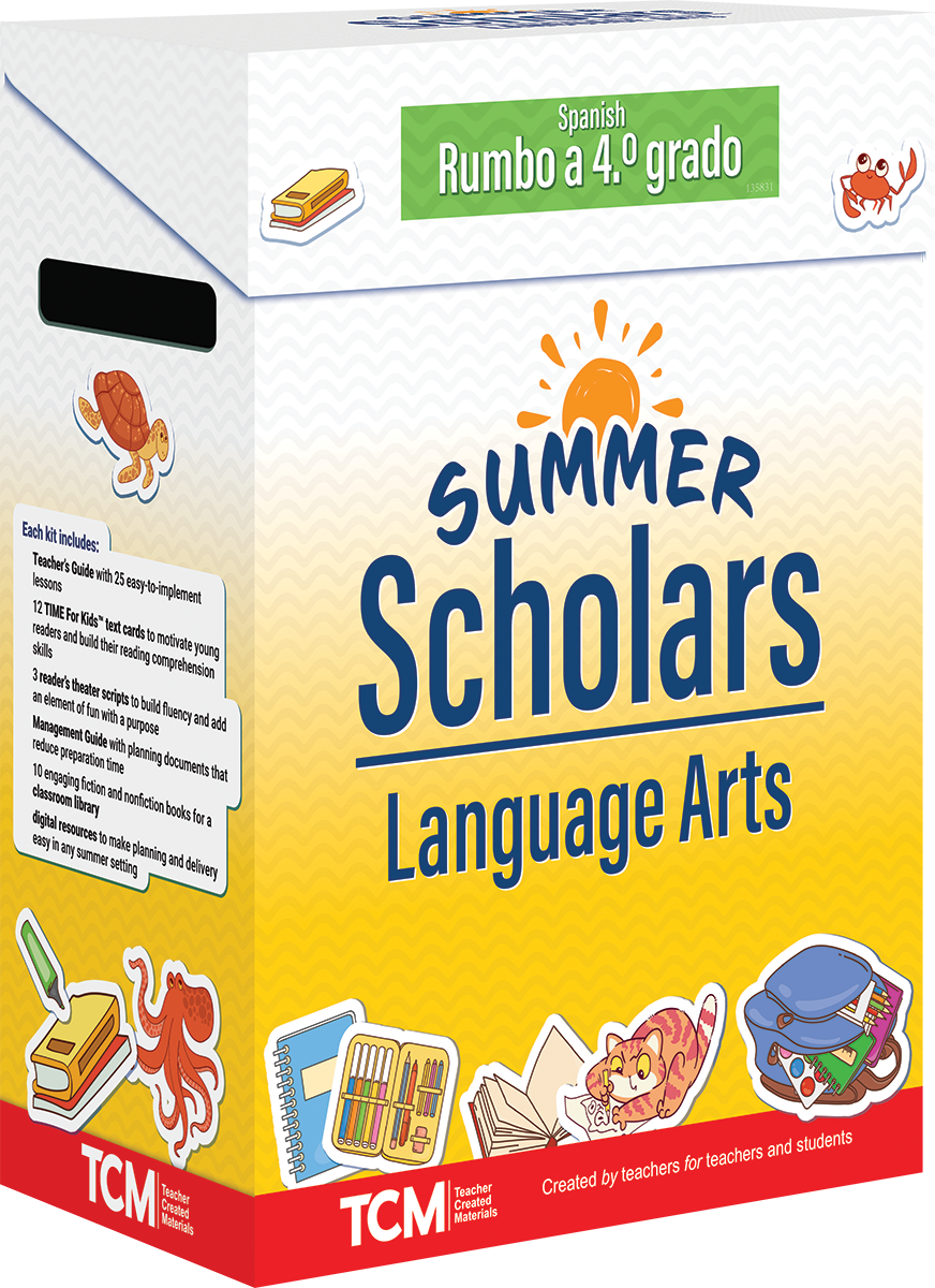 Summer Scholars: Language Arts: Rising 4th Grade (Spanish)