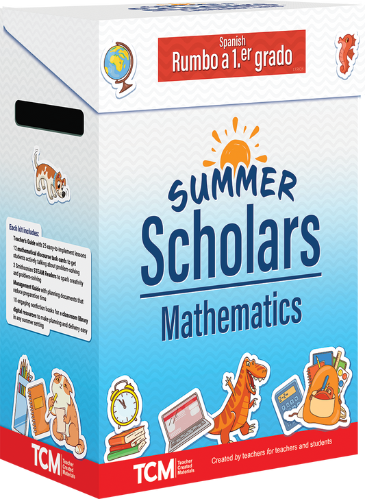 Summer Scholars: Mathematics: Rising 1st Grade (Spanish)