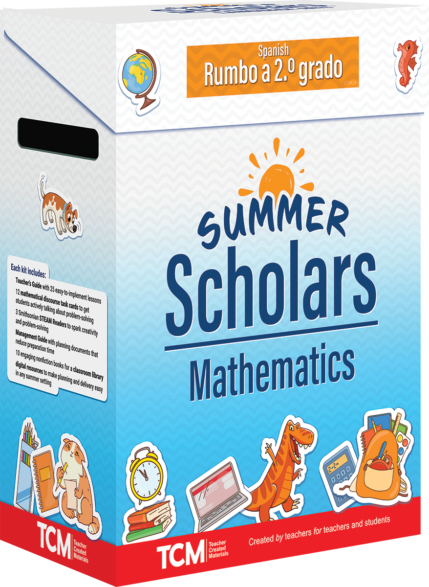 Summer Scholars: Mathematics: Rising 2nd Grade (Spanish)